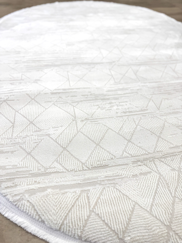 Covor Oval Contrast Soft - bej [2]