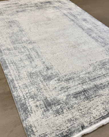 Covor texturat gri deschis, stil minimalist [1]