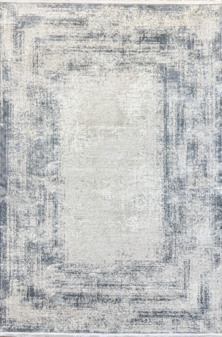 DaVinci - Covor texturat gri deschis, stil minimalist