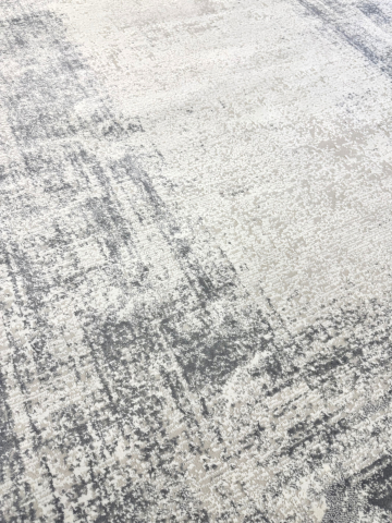 Covor texturat gri deschis, stil minimalist [2]
