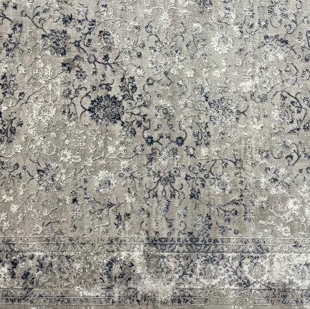 Covor Tresor cu nuanțe de gri și albastru [1]