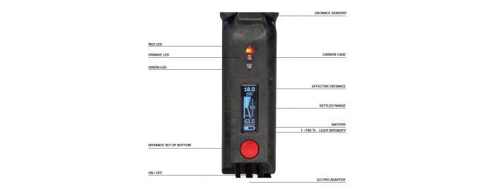 Lanterna led cu control digital de distanta Walcom 360 True Light Evo Meter [8]