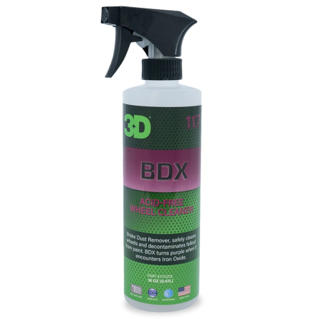 Produse Detailing Auto Exterior - Solutie decontaminare jante 3D BDX, 473ml