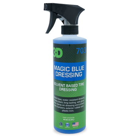 Dressing Auto Exterior - Dressing anvelope 3D Magic Blue, 473ml