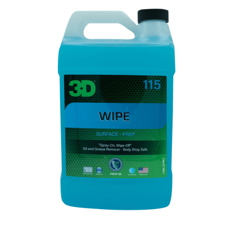 Solutie pentru pregatirea suprafetei - Solutie pentru pregatirea suprafetelor 3D Wipe, 3.78L