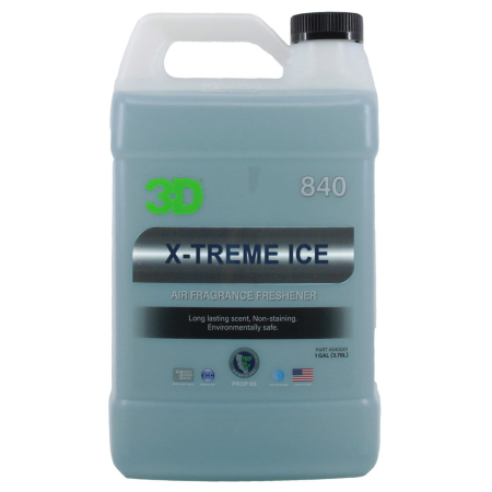 Odorizant Auto Profesional - Odorizant 3D X-Treme Ice Air Freshener, 3.78L