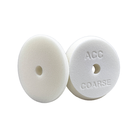 Burete Polish 125mm - Burete polish abraziv extra taiere alb ACC, 125mm