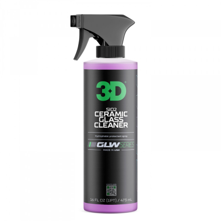 Solutie curatare sticla auto exterior - Solutie curatare sticla ceramic SIO2 3D GLW, 473ml
