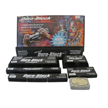 Produse Vopsitorie Auto - Kit tampoane slefuire Dura-Block tip Hook & Loop