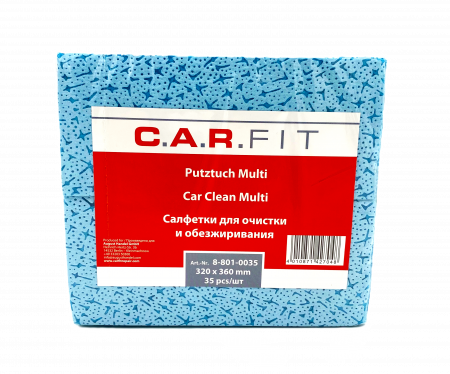 Laveta fara scame CARFIT Car Clean Multi, 35 buc. [1]