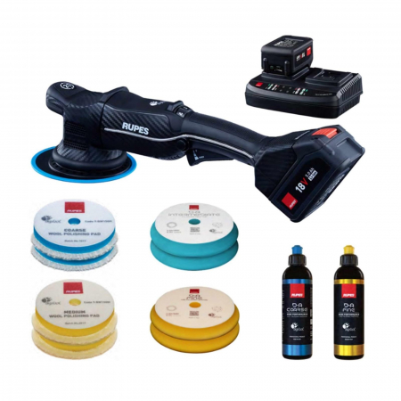 Masina Polish Orbitala - Kit BASIC RUPES Bigfoot HLR21 iBrid
