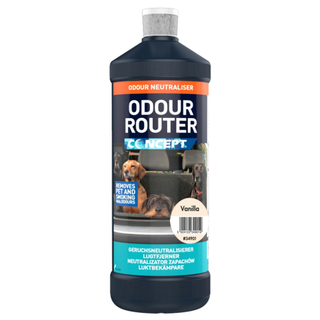Solutie curatare universala - Neutralizator mirosuri Concept Odour Router Vanilla, 1L