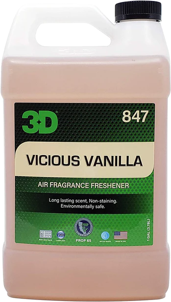 Odorizant Auto Profesional - Odorizant 3D Vicious Vanilla, 3.78 L