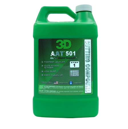 Pasta Polish Abraziva - Pasta polish abraziva 3D AAT 501, 3.78L