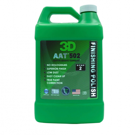 Pasta Polish Finish - Pasta polish finish 3D AAT 502, 3.78L