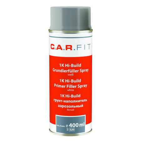 Primer / Filler Auto - Spray Primer Filler CARFIT 1K Hi-Build, 400ml, Gri