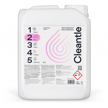 Sampon Auto - Sampon auto pentru ceramica Cleantle Tech Cleaner, 5L