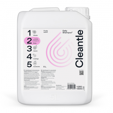 Sampon Auto - Sampon auto zilnic Cleantle Daily Shampoo, 5L