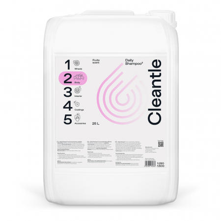 Produse Detailing Auto Exterior - Sampon auto zilnic Cleantle Daily Shampoo, 25L