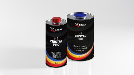 Set Lac si Intaritor Auto EXLAK Cristal HS, 1L + 0.5L [1]