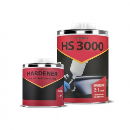 Lac Auto HS - Set Lac si Intaritor NEO 3000 2K HS, 1L + 0.5L
