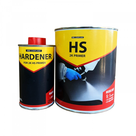 Primer / Filler Auto - Set Primer si Intaritor NEO HS 2K, Gri, 0.9L