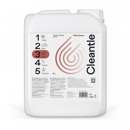 Solutie curatare materiale textile - Solutie curatare textile Cleantle Fabriclean, 5L