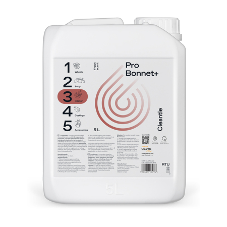 Solutie curatare materiale textile - Solutie curatare textile Cleantle Pro Bonnet+, 5L