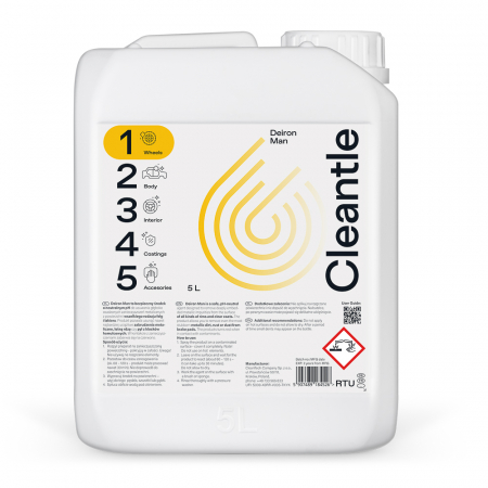Decontaminare Auto - Solutie decontaminare jante Cleantle Deiron Man, 5L