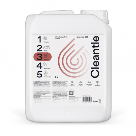 Solutie curatare universala - Solutie detailing rapid interior Cleantle Interior QD, 5L