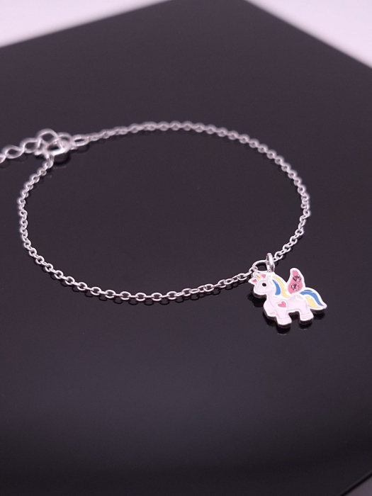 Bratara  Copii Argint 925- Unicorn [3]
