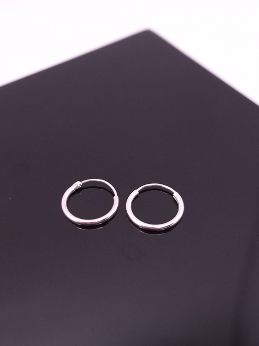 Cercei Argint 925- Cerc 12 mm [2]