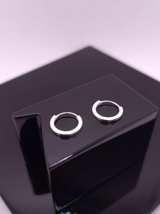 Cercei Argint 925- Creole  14  mm [3]