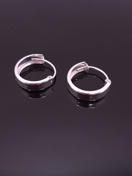 Cercei Argint 925 -  Creole  Late  14mm [3]