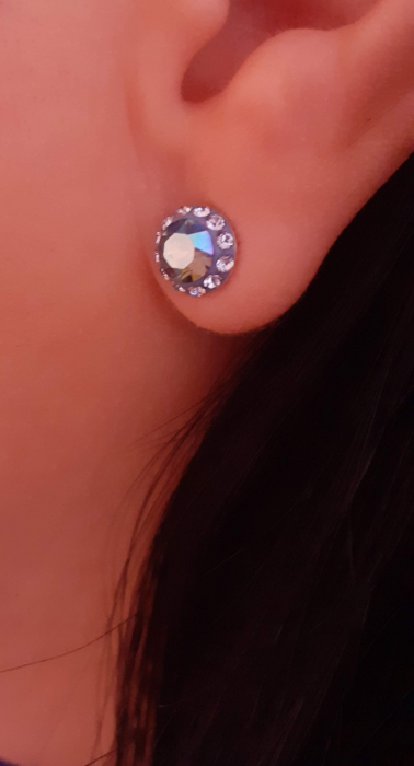 Cercei Argint 925 -  Crystal Rhodium [2]