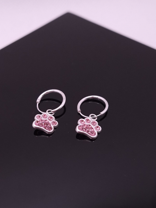 Cercei Copii Argint 925- Labute Catel - Crystal [2]