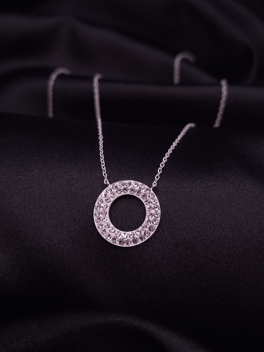 Colier Argint 925- Crystal Rotund [3]