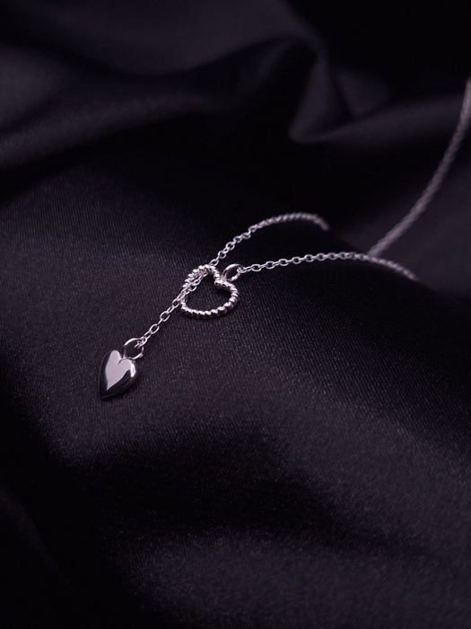Colier Argint 925-  Double Heart [2]