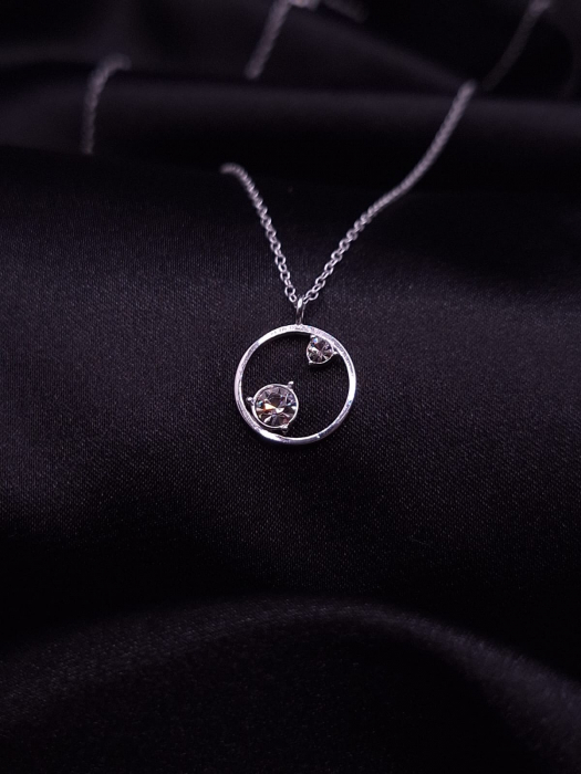 Colier Argint 925- Geometric Cristal [2]