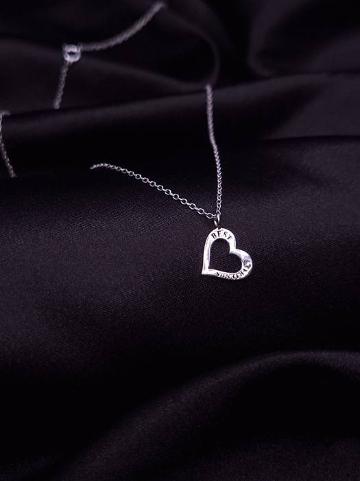 Colier Heart Argint 925-  Best Friends [3]