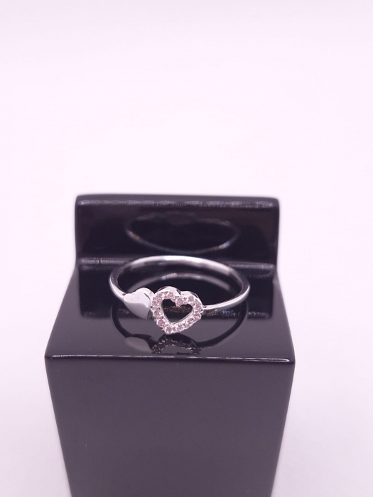 Inel Argint 925- Double Hearts [2]