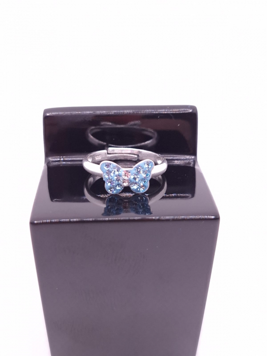 Inel Argint Copii 925 - Fluturas Crystal [2]