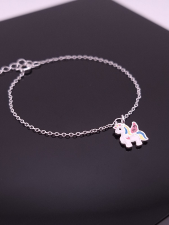 Bratara  Copii Argint 925- Unicorn [2]