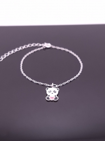 Bratara  Copii Argint 925- Urs Panda [1]