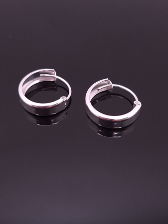 Cercei Argint 925 -  Creole  Late  14mm [2]