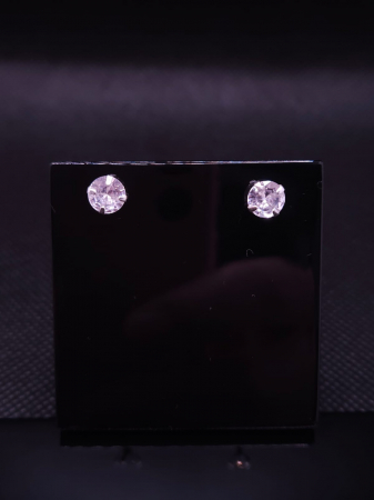 Cercei Argint 925- Diamond  6 mm [1]