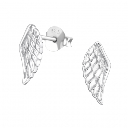 Cercei rotunzi - Cercei Argint 925- Wings