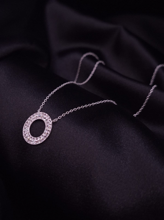 Colier Argint 925- Crystal Rotund [1]