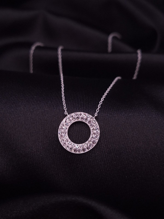Colier Argint 925- Crystal Rotund [2]