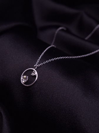 Colier Argint 925- Geometric Cristal [3]